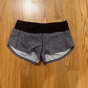 Lululemon shorts, size 6, gray